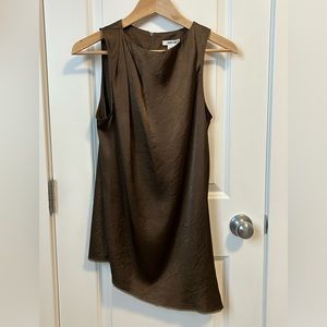 NWT Helmet Lang Silk Top